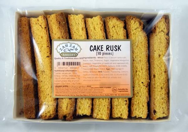 Indian Cake Rusk Biscuit